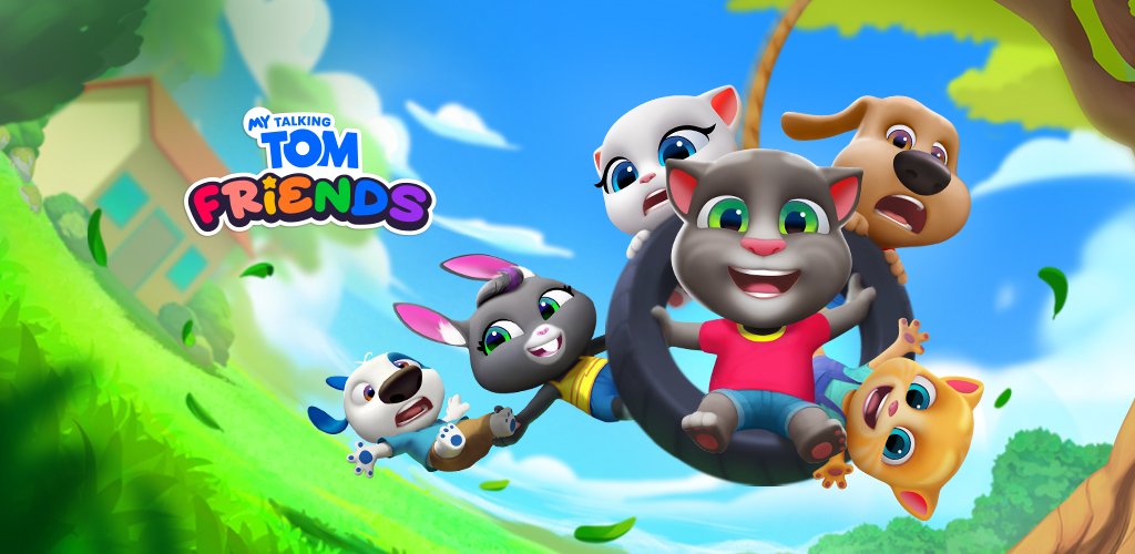 My Talking Tom Friends MOD APK (Unlocked Everything) Download for Android